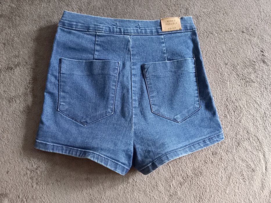 Szorty krótkie spodenki jeansowe XS Cropp