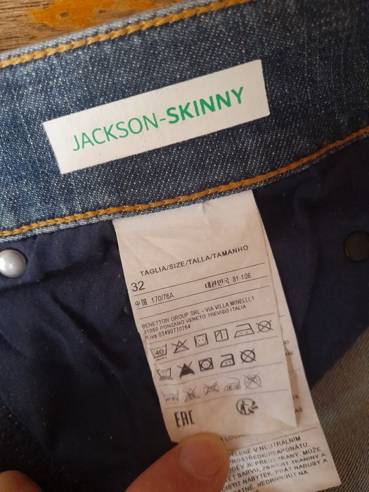 джинси UNITED COLORS OF BENETTON розмір 32 (М)   SKINNY  нові бірок не