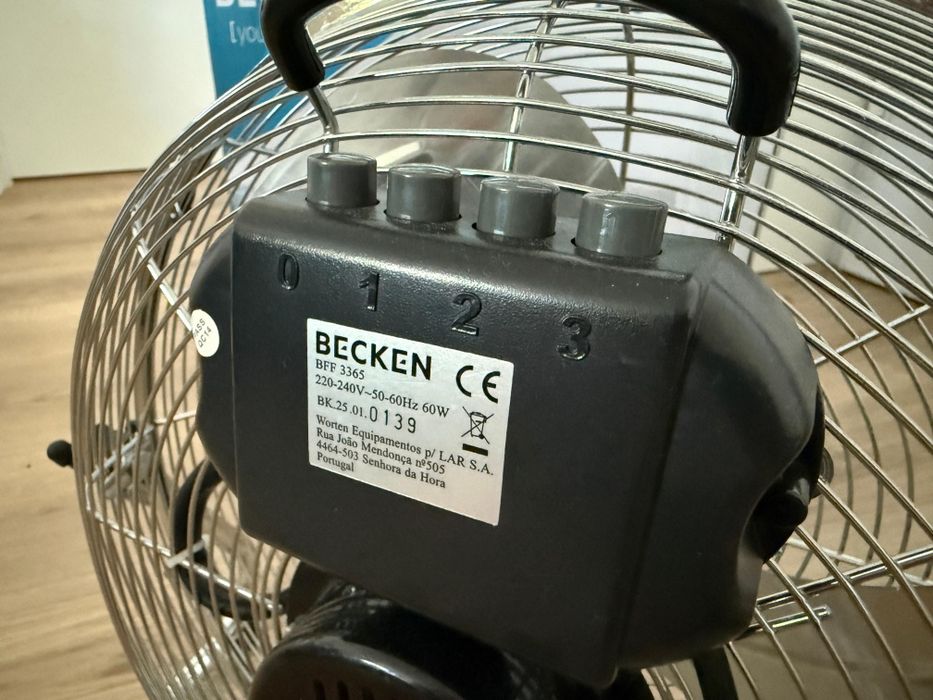 Ventoninha de Chão BECKEN BFF3365 14'' (3 velocidades - 60 W - Diâmetro 30 cm)