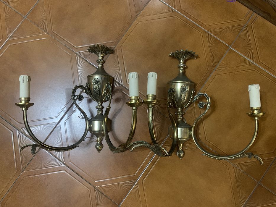 Pair of Electric Candelabras