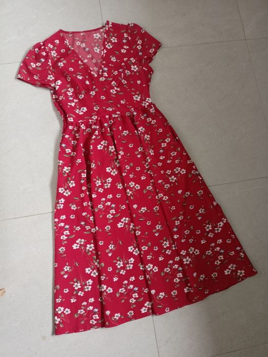 Sukienka letnia z kieszeniami rozm M