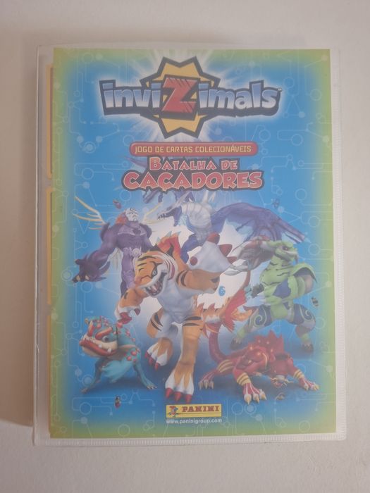 Cadreneta  Invizimals Batalha De Caçadores-Jogo de cartas colecionávei
