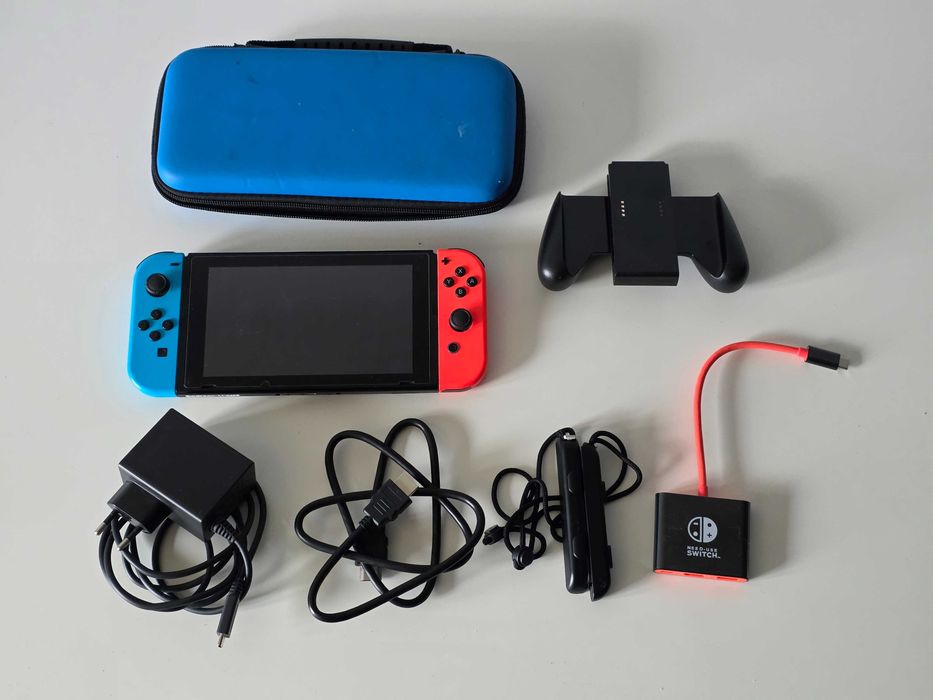 Konsola Nintendo Switch neon zestaw
