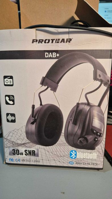 Słuchawki ochronne Bluetooth GSM FM bezprzewodowe