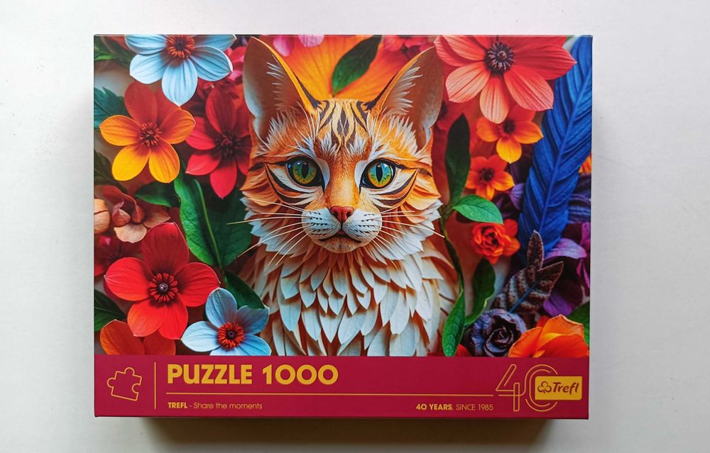Puzzle Trefl 1000 el. - raz układane