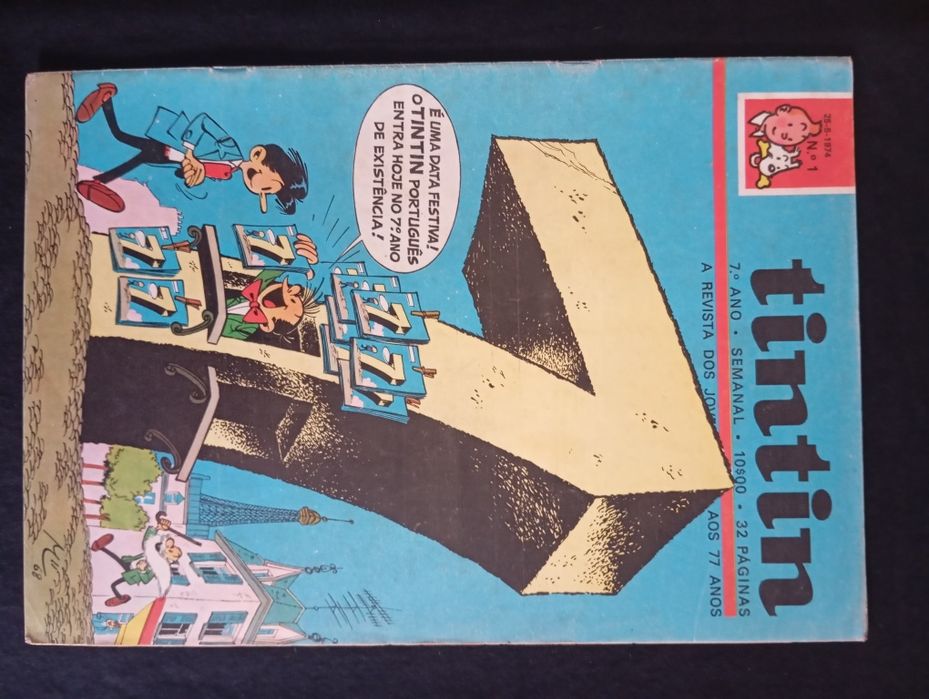 BD Colecionável Tin tin N°1 a N°8