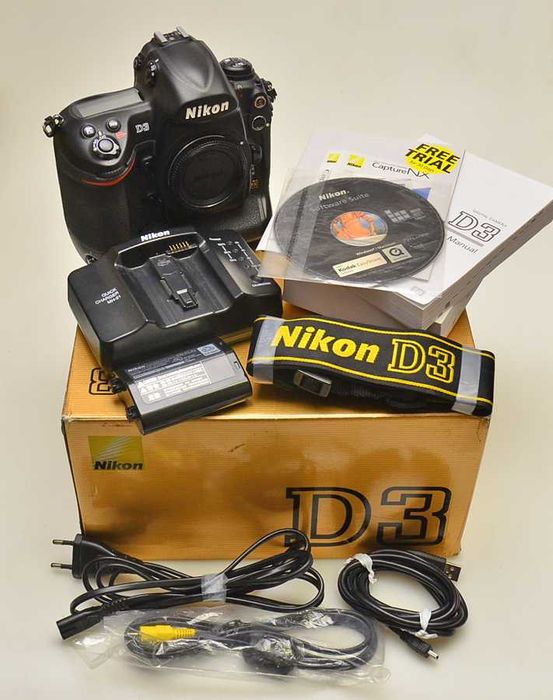 Lustrzanka Nikon D3 korpus Tylko 69110 zdjęcia! Gwarancja!