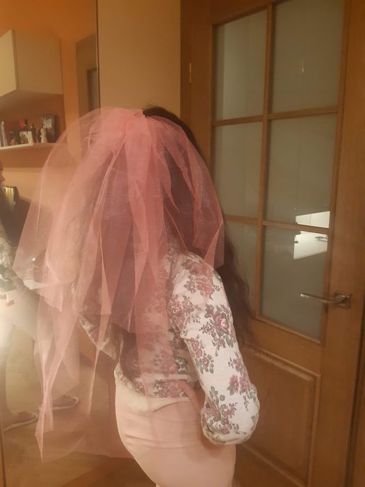 Фата для девичника / футболка для девичника / лук для девичника