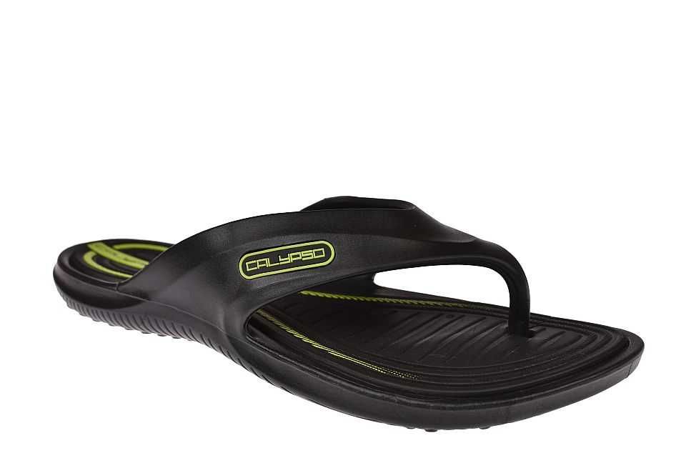 Klapki męskie japonki gumowe szeroki pasek na basen A01s roz. 43