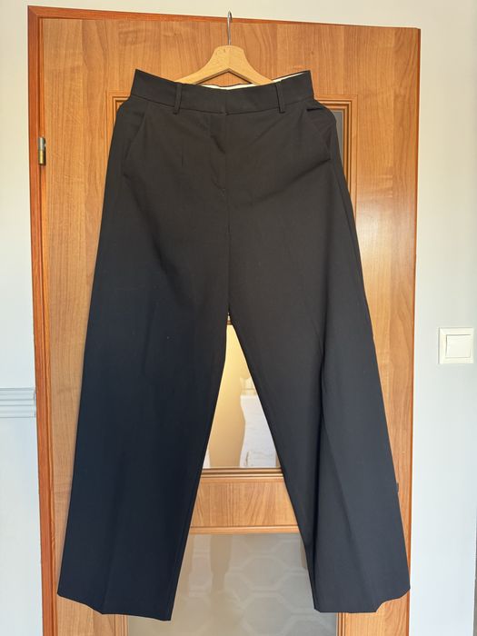 Spodnie materiałowe damskie Bershka