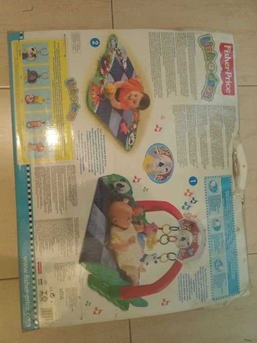 Ginásio interactivo marca Fischer Price