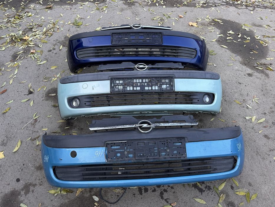 Передній бампер Opel Corsa C Опель Корса Ц 2000–2003 дорестайл