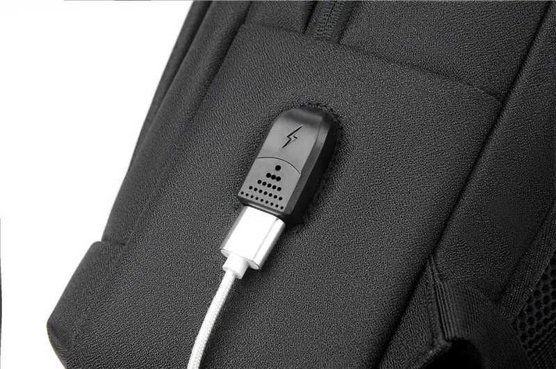 Рюкзак протиударний для ноутбука 15,6" з USB