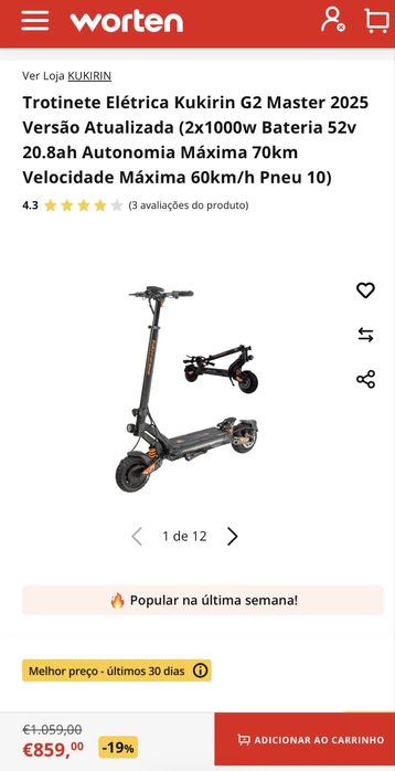 Kukirim G2 Master como nova factura e garantia