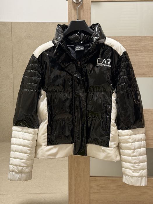 Пуховик лаковий Аrmani EA7