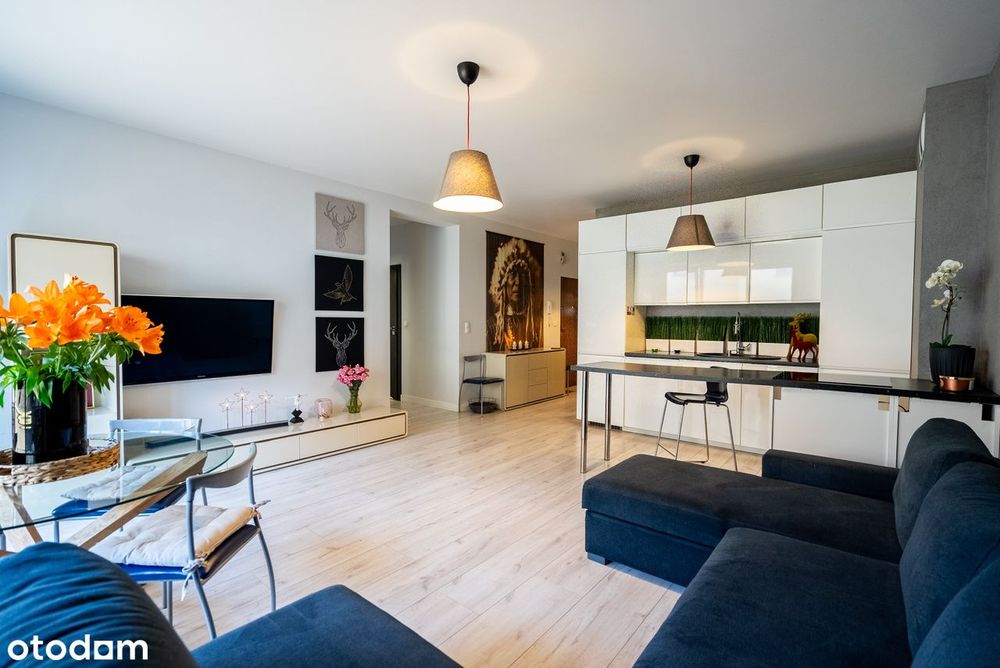 Pilnie sprzedam komfortowe 4 pokoje z wyposażeniem i tarasem 52 m²