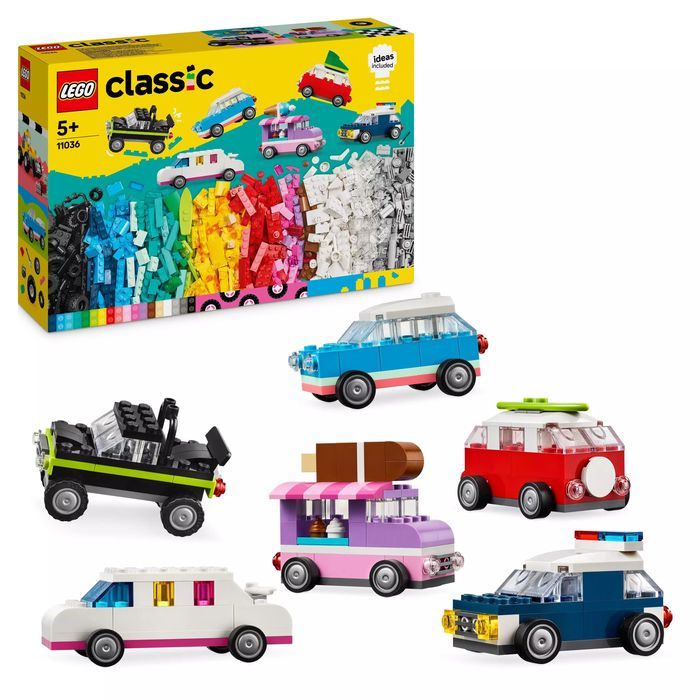LEGO Classic Kreatywne pojazdy 11036. LEGO