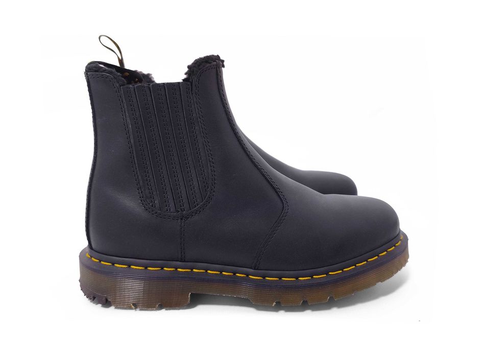 Damskie Botki Sztyblety Ocieplane Czarne Dr. Martens 2976 |R. 41