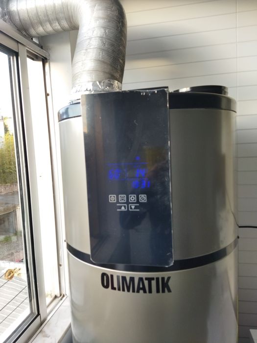 Bombas de calor  de aqs de 100l até 500l