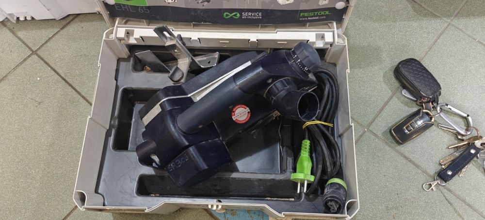 Festool Strug jednoręczny EHL 65 EQ-Plus 576247..Jak nowy.. PAT-KOM