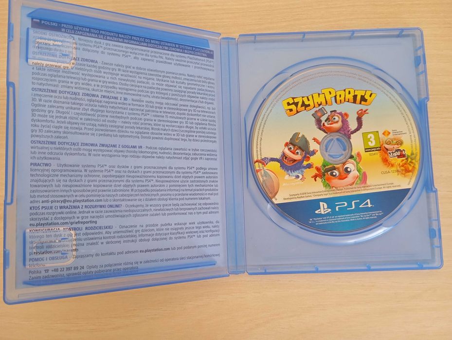 Playstation 4: SzymParty (Chimparty, na versão física polaca do jogo)