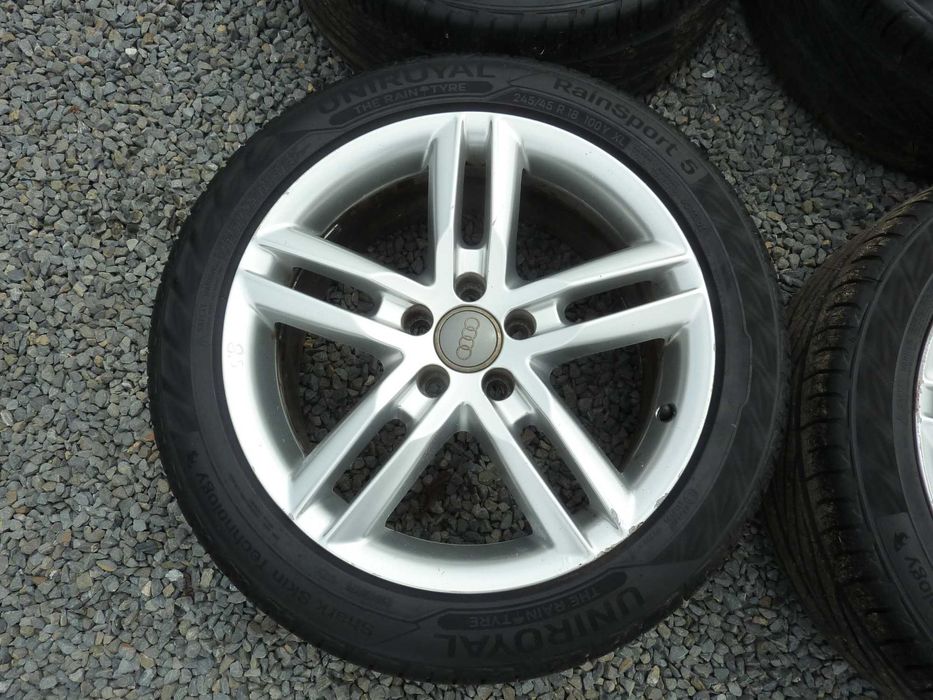 AUDI A6 C6 C7 KOŁA felgi aluminiowe LATO 18 cali opony super 5x112