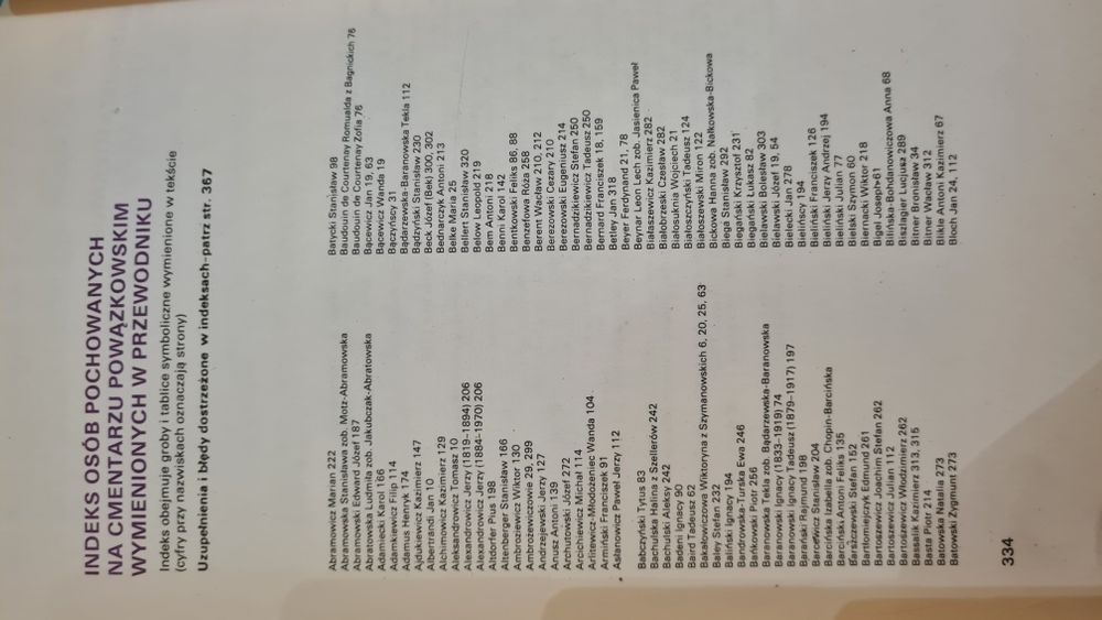 Cmentarz Powązkowski w Warszawie