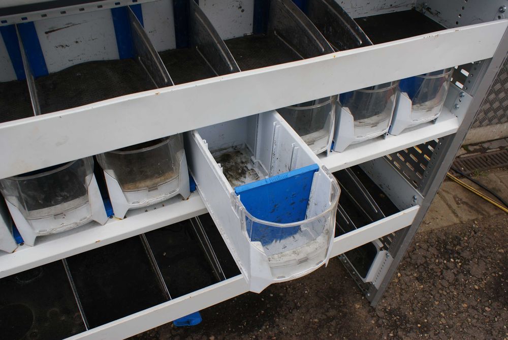 Regał Wurth zabudowa serwisowa szuflady sortimo bott           77