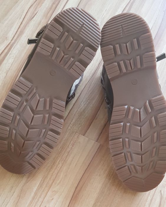 Buty trapery skórzane NOWE