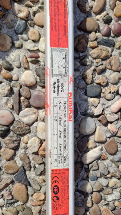 Calha cablagem elétrica