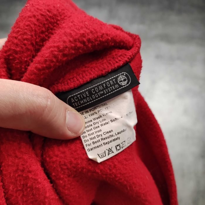 MĘSKA Bluza PREMIUM Polar Fleece Timberland PolarTEC Performance Haft