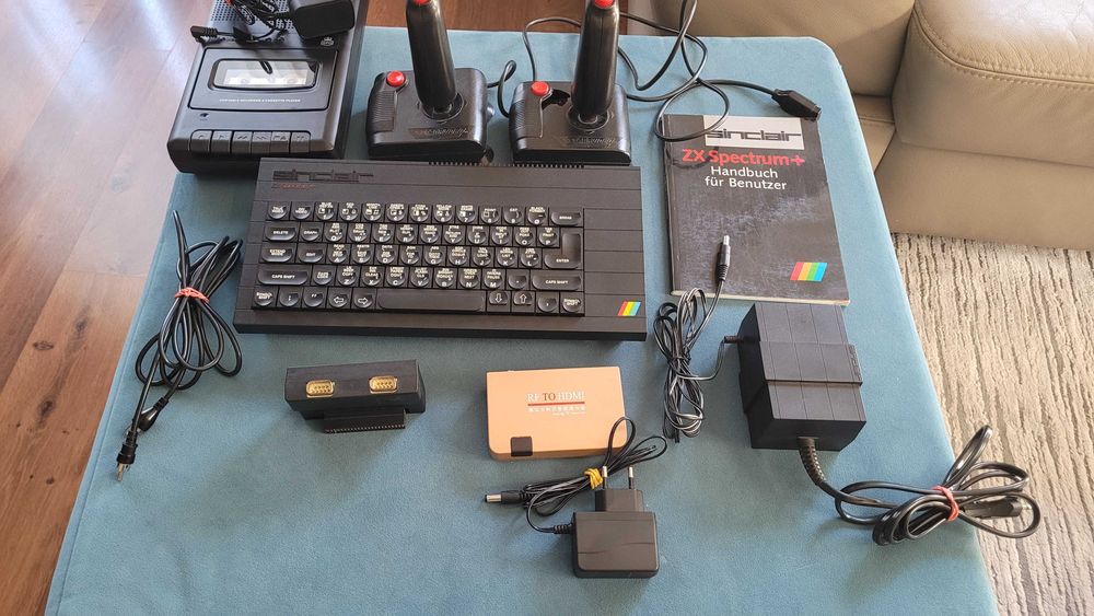 ZX Spectrum + oryginał - duży zestaw