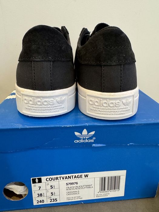 Nowe trampki damskie czarne 38 2/3 sneakersy dla kobiety