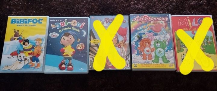 DVD 's infantil e filmes