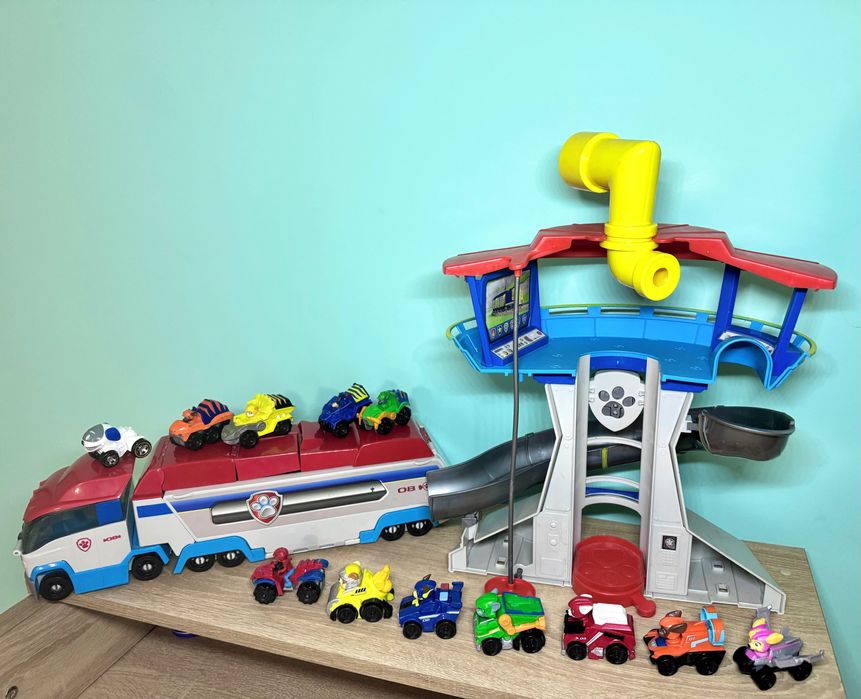 Spin master оглядова вежа баншня база щенячий патруль