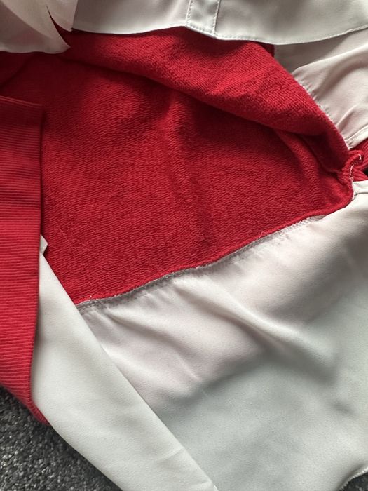 Czerwona tunika oversize xs/s bershka