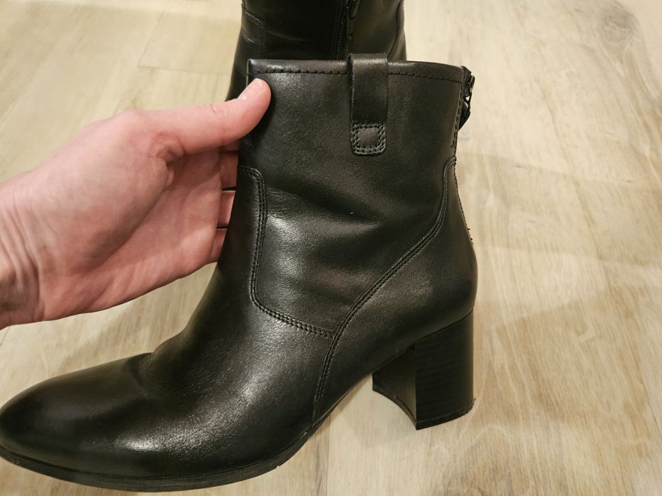 Botki skórzane Lasocki