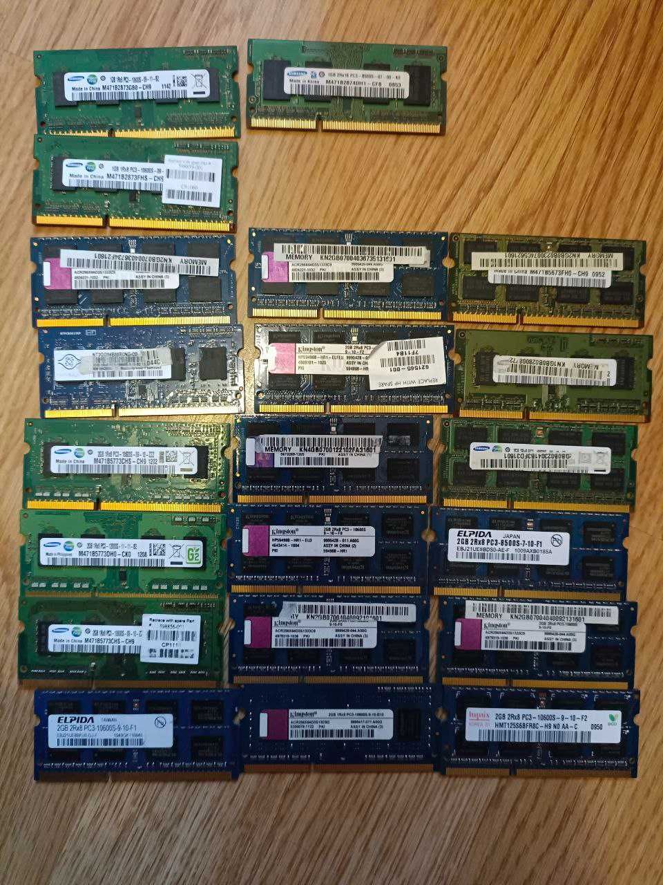 Оперативная память SDRAM, DDR, DDR2, DDR3, DDR 4 512MG- 8 GB: 80 грн ...