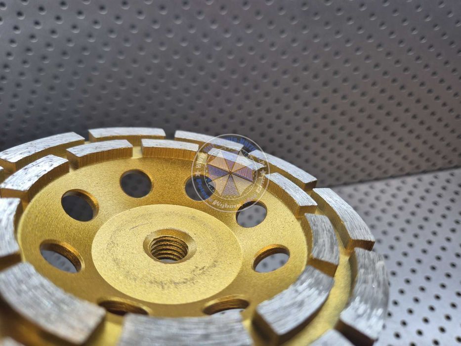 Diamentowa tarcza garnkowa do szlifowania betonu 125mm M14, segmentowa