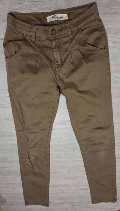 Spodnie brązowe rozmiar 25