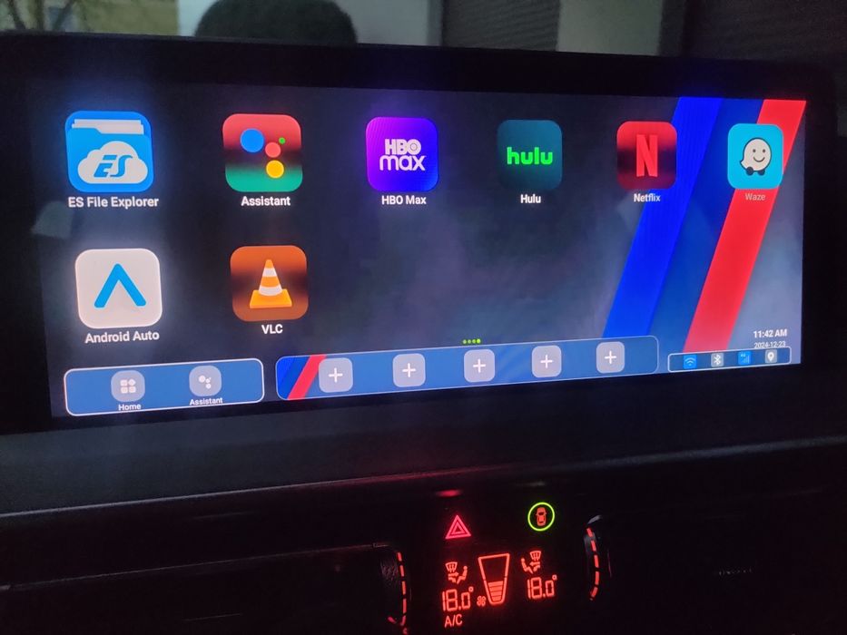 BMW od 2017 ID6 ID7 ID8 bezprzewodowy CARPLAY android BOX PLUG&PLAY