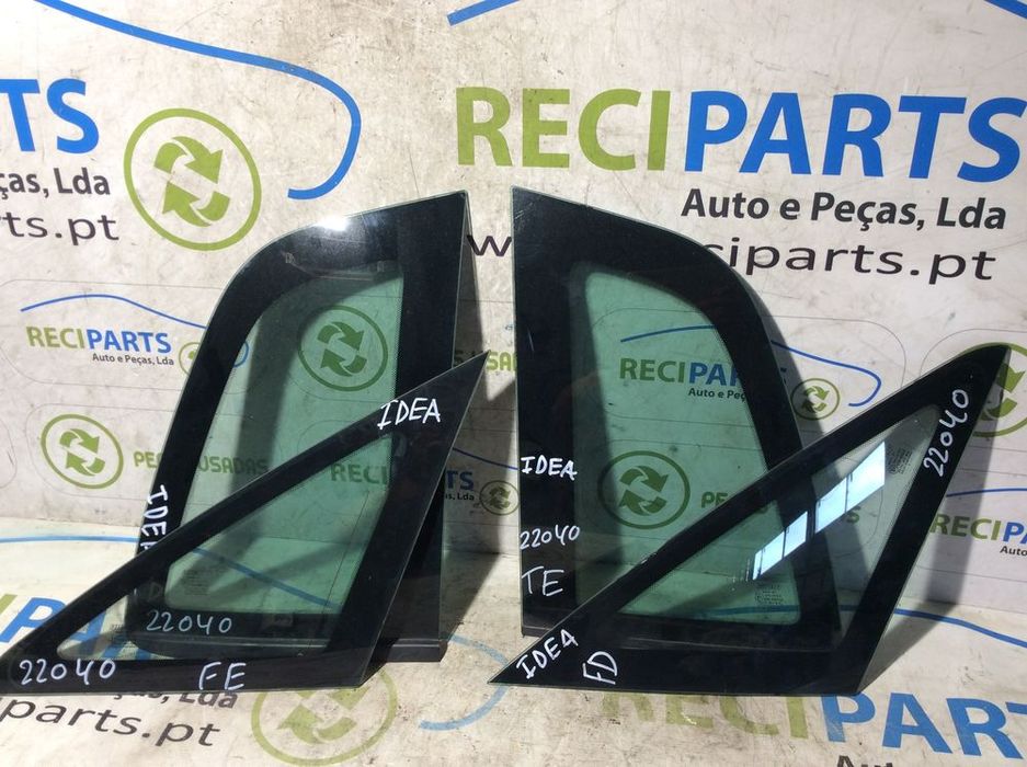 Vidros laterais Fiat Idea