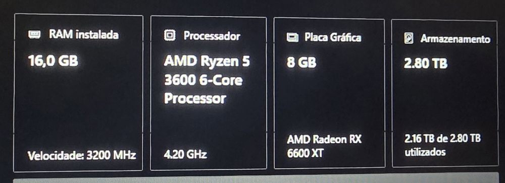 Pc gaming rx6600xt
