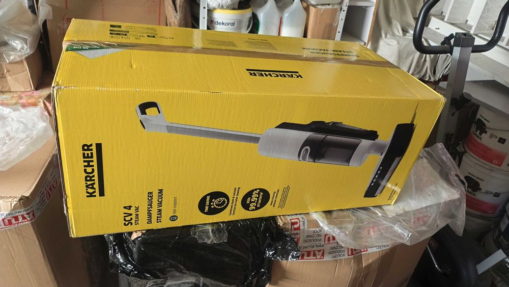 KARCHER SCV 4 Steam Vac mop parowy NOWY