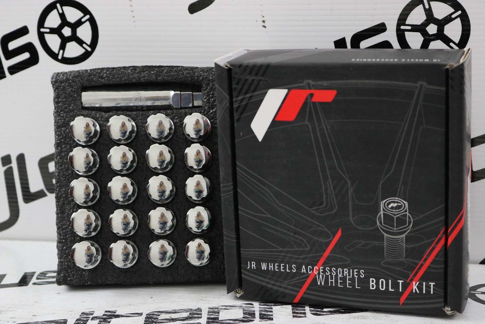 Kit Parafusos Japan Racing 14x1.25 - Chrome