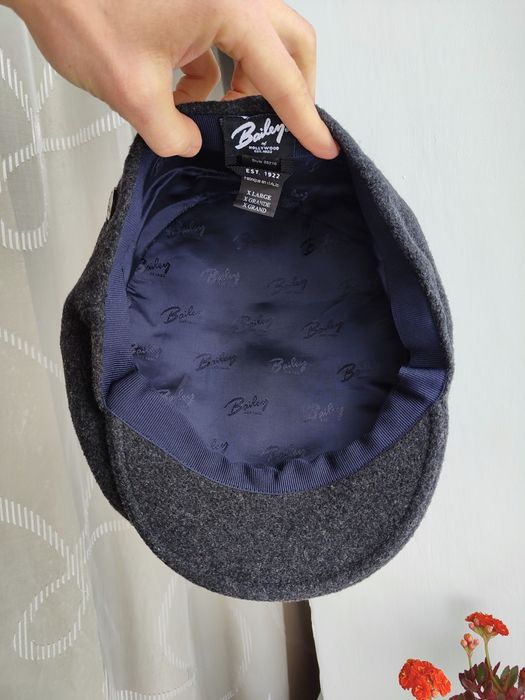 Шерстяна кепка восьмиклинка Bailey кашкет картуз хулиганка жиганка XL