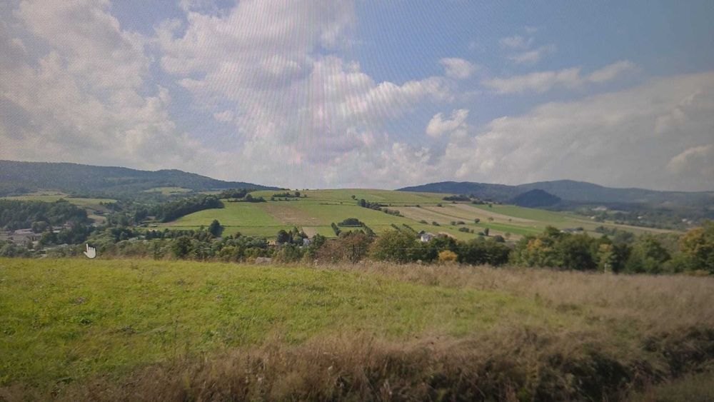Działka budowlana z pozwoleniem na budowę Baligród Bieszczady - Widok 2
