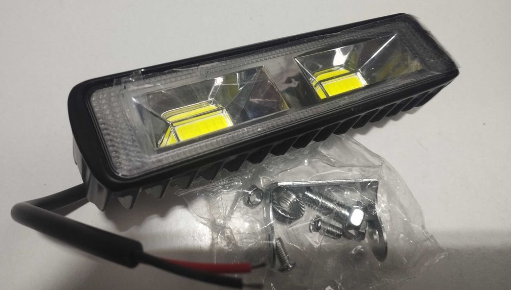 Pequeno foco led para veículos, 48w 6000k