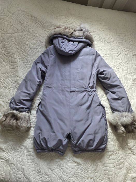 Parka puchowa futerko