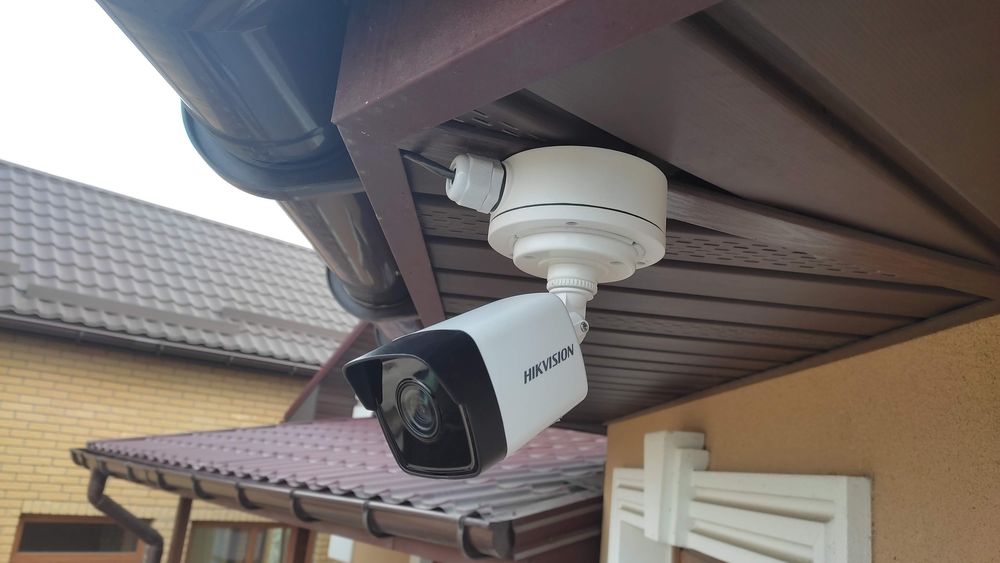 Установка монтаж видеонаблюдения, ip камер. Відеоспостереження
